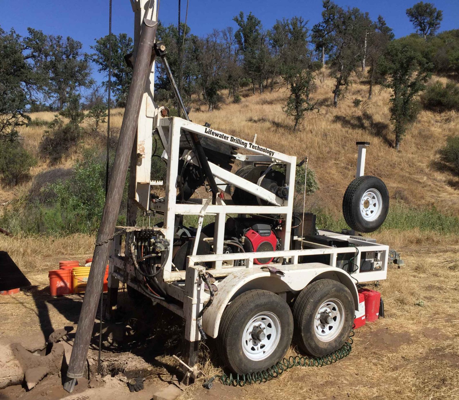 LD Rhino - Lifewater Drilling Technology™ - Cable Tool Water Well Drilling Rig